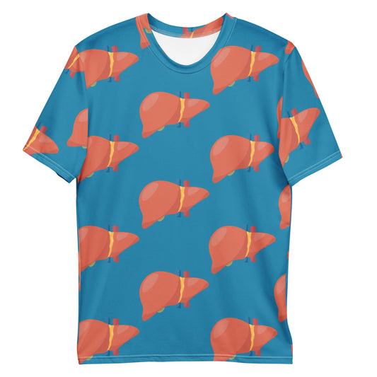 Men's All-Over Print Tee: Liver