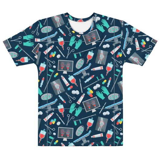 Men's All-Over Print Tee: Surgery Background