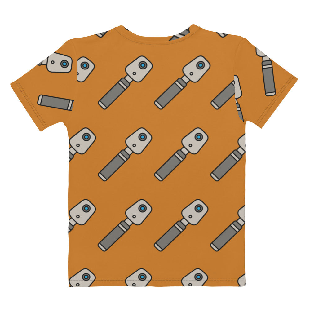 Women's All-Over Print Tee: Ophthalmoscope