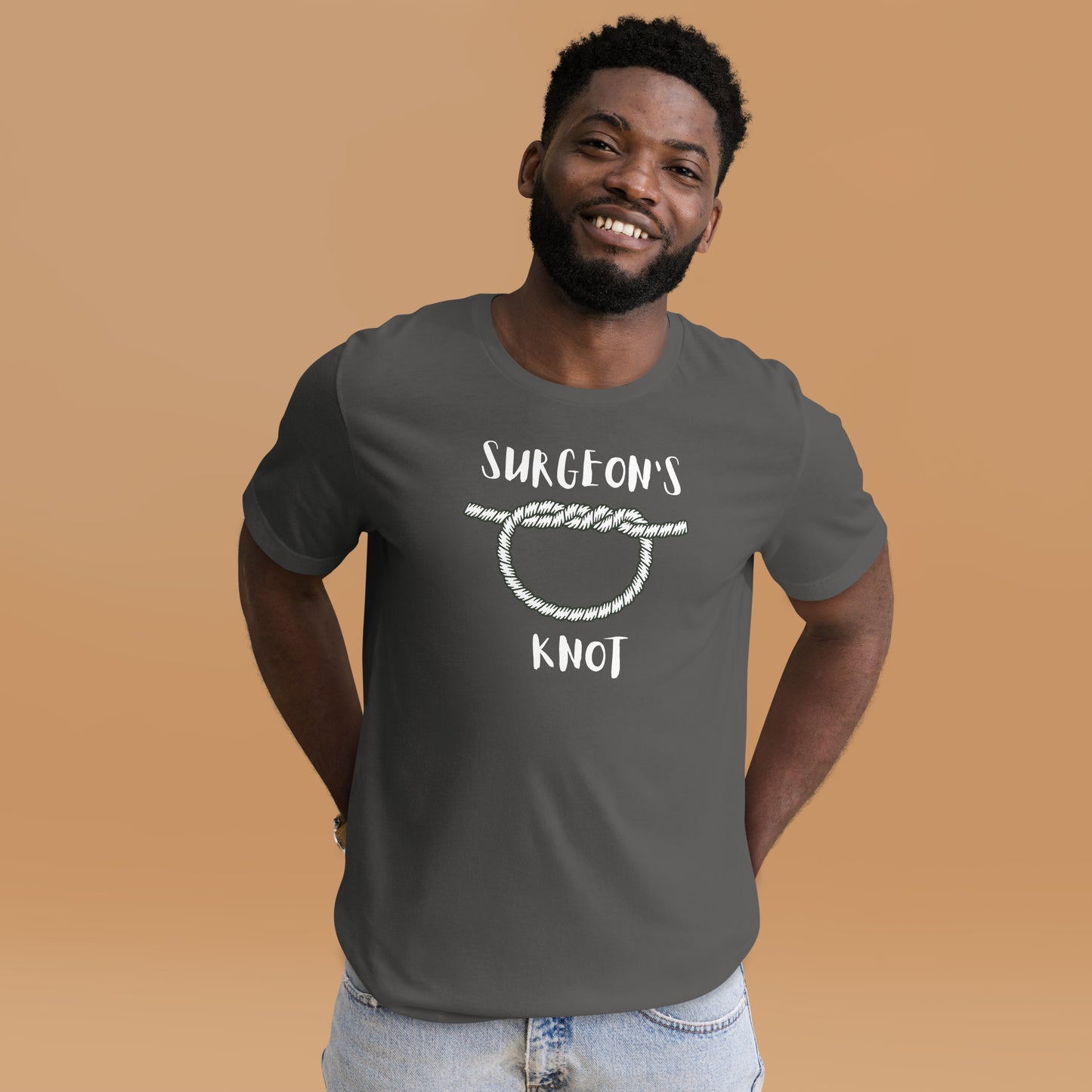 Graphic Tee, Surgeon's Knot, Surgeon, Surgery, Ortho, OB/Gyn, Funny Doctor Shirt, Medical Student, Funny Nurse Shirt, Funny Resident Shirt, Doctor, Physician, Resident, Nurse, PA, NP, Medical Student